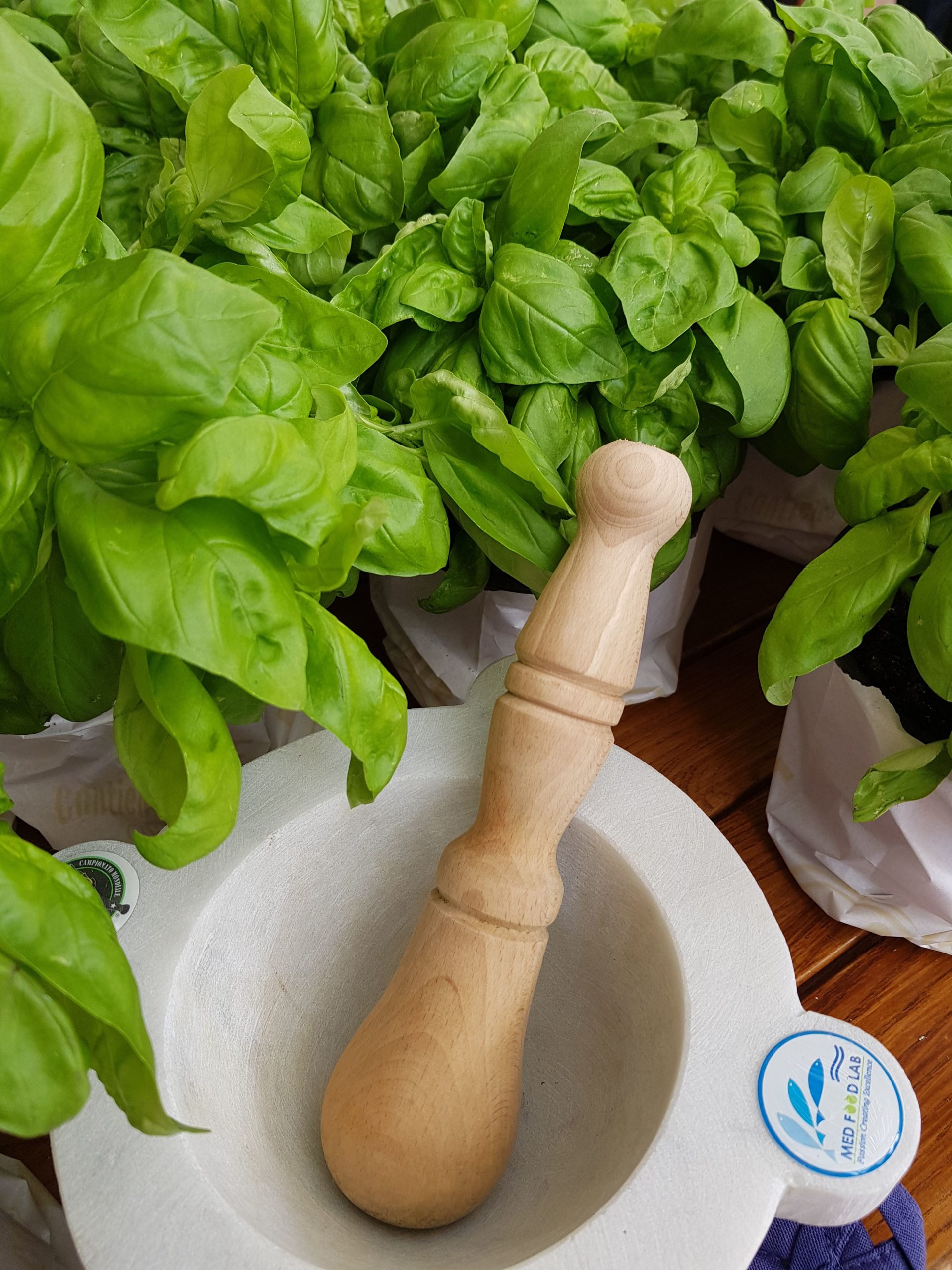 PESTO GENOVESE AL MORTAIO – Tutti i segreti per preparare il vero pesto genovese a regola d’arte · 5